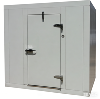 Chambre froide pour oranges et fleurs, avec pompe Copeland Emerson, panneau insonorisé et isolation en mousse, pour fournisseurs.