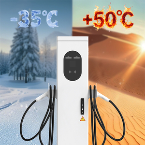 Sàn đứng Trạm Sạc cho thương mại gbt <span class=keywords><strong>4.3</strong></span> inch màn hình cảm ứng 22Kw IP54 không thấm nước - Product Image 5