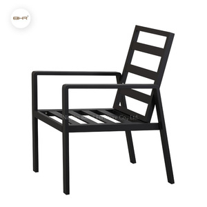 Bhr Patio ăn uống đồ nội thất vườn ăn uống đặt bàn ngoài trời và ghế bên ngoài bữa ăn đặt bàn và ghế đặt nhôm hiện đại - Product Image 6
