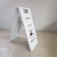 Letrero de Mesa Personalizado Moderno y Minimalista de Acero Inoxidable 304, Letrero Guía para Recepción de Empresa