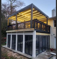 Pintu Prancis Aluminium JUNYAO OEM Kontrol Ventilasi Kustom, Bukaan Lebar, Penutupan Lembut, Perangkat Keras AS2047 CE NFRC untuk Bangunan Sekolah