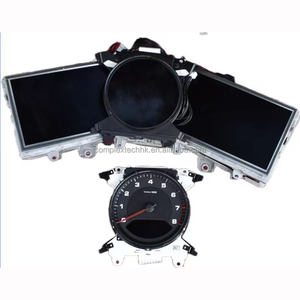 หน้าจอ LCD แดชบอร์ด แสดงความเร็วแบบอัตโนมัติ ห้องนักบินเสมือนจริง สำหรับรถยนต์ Porsche Cayenne ปี 2018-2023 และ Panamera ปี 2017-2023 - Product Image 1