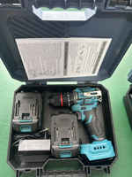 Ensemble de perceuses sans fil multifonctionnelles haute puissance : perceuse pistolet domestique, perceuse portable au lithium-ion, tournevis électrique
