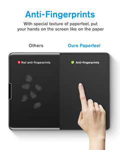 Film mat en PET, protection d'écran anti-rayures, absorption des chocs, pour <span class=keywords><strong>iPad</strong></span> Pro 11, 12,9, 13 pouces, version 2025, sensation papier - Product Image 3