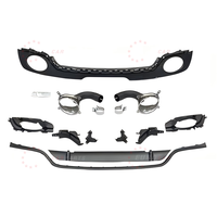 Kit carrosserie pour Audi TTS à TTRS Style Pièces de carrosserie Calandre de pare-chocs avant Jupes latérales Diffuseur arrière Embouts de silencieux d'échappement 2008-2014year