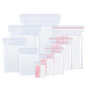 Bolsas de Plástico PE Transparentes con Cierre Hermético, Impresión Personalizada, Impermeables, para Envasado de Alimentos, Reutilizables, para Panadería y Aperitivos - Product Image 4