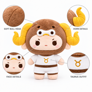 Muñeco de Peluche Mascota del Año del Buey del Zodiaco 2027, <span class=keywords><strong>con</strong></span> Ropa <span class=keywords><strong>con</strong></span> Logotipo Impreso, Peluches de Animales Personalizados Profesionales - Product Image 2
