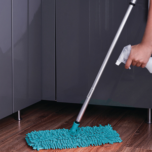 Ướt Và Khô Chenille Microfiber <span class=keywords><strong>Double</strong></span> Sided <span class=keywords><strong>Mop</strong></span> Với Kính Thiên Văn Xử Lý - Product Image 2