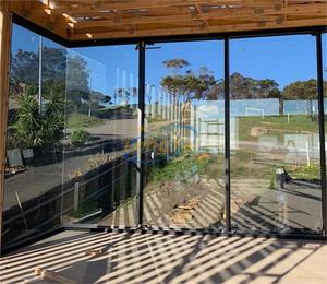 Andexin góc phải hợp kim nhôm kính cửa lùa-phòng khách và phân vùng ban công, chắc chắn, bền - Product Image 3