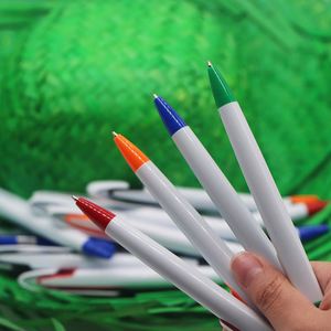 Custom Promotional Branded Plastic Print <b>Pens</b> Sublimation Blank <b>White</b> Stylo Ballpoint Full Color UV Logo Printing - Product Image 2
