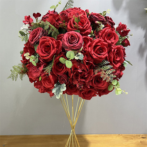 Di alta qualità fiore artificiale palla colori vivaci rosa baby alito fiore per matrimonio feste di compleanno arredamento - Product Image 3