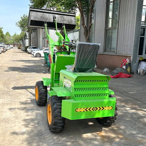 Giá Rẻ Nhất Mini Điện Loader 400Kg 600Kg Trang Trại Hiệu Quả Cao 4 Bánh Xe Loader Với Tùy Chọn Tập Tin Đính Kèm Công Cụ - Product Image 6