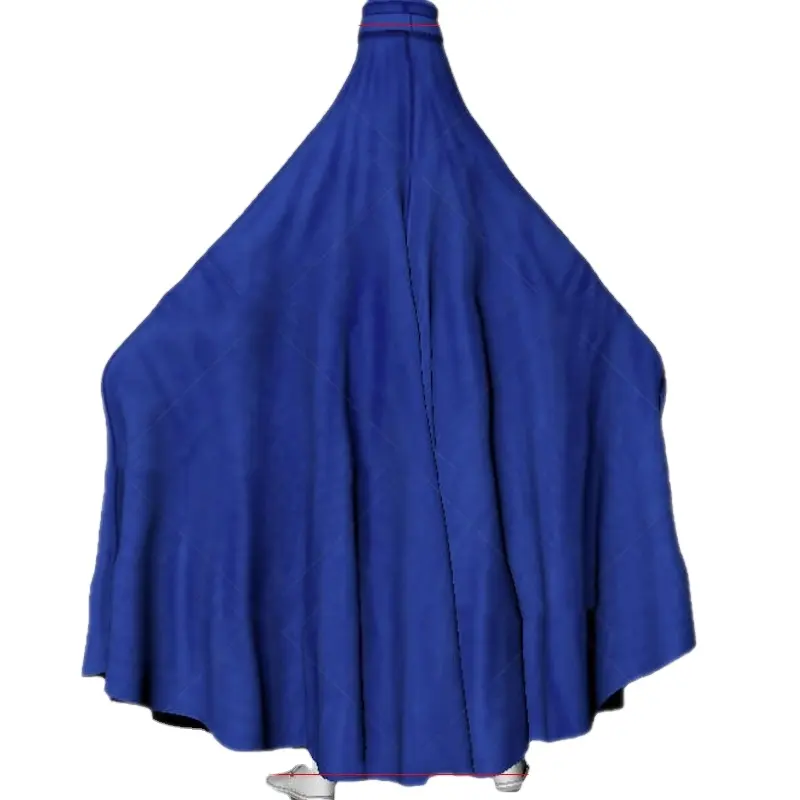 Nhà Máy Trực Tiếp Đồng Bằng Rắn Màu Hồi Giáo Phụ Nữ Mạng Che Mặt Burqa Niqab