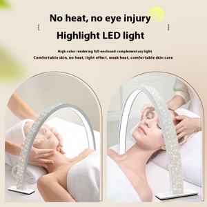 Lampe UV à ongles demi-lune 45W grand arc, lumière de manucure diamant pour poste de travail de salon de nail art - Product Image 4