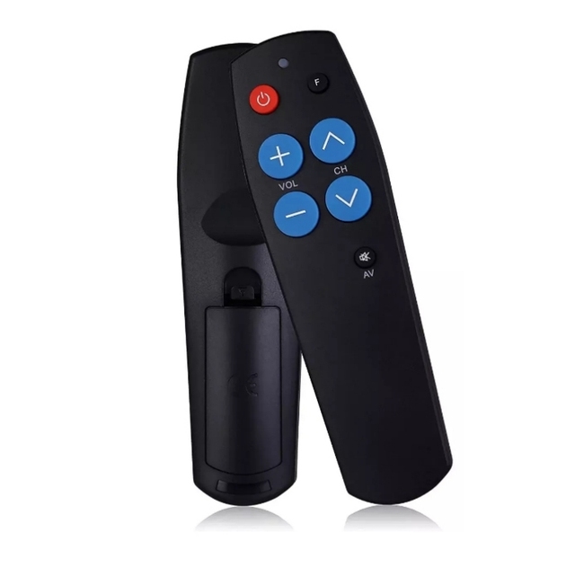Big Button Universal Remote Control Work for arn TV STB DVD BOX DVB