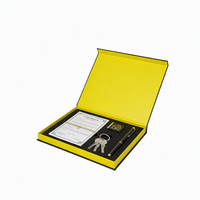 Boîte cadeau écologique en forme de livre avec fermeture magnétique, logo personnalisé, carton rigide de luxe, laminage mat, matériaux recyclés, nouveauté