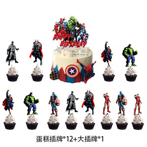 ชุดบอลลูนกัปตันซูเปอร์ฮีโร่ส<span class=keywords><strong>ไป</strong></span><span class=keywords><strong>เด</strong></span><span class=keywords><strong>อร</strong></span><span class=keywords><strong>์แมน</strong></span>ใหม่ธงปักเค้กธีมตัวการ์ตูนตกแต่งงานปาร์ตี้วันเกิด - Product Image 5