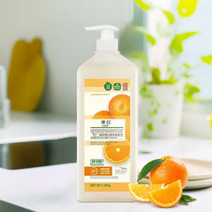 Nu Détergent Liquide Jetable Ultra Écologique pour Cuisine, Parfum Citron <span class=keywords><strong>Orange</strong></span>, Sans Additifs, pour Élimination Profonde des Taches de Fruits - Product Image 5