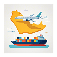 Transitaire de Chine vers l'Arabie Saoudite, service de conteneurs maritimes Jebel Ali, agent maritime, 20GP, 40HQ, LCL, FCL, DDP porte-à-porte