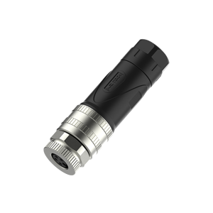 Conector de Latón Macho/Hembra con Carcasa de Nailon IP67 60V 3A Modelo SAF422-5/S - Product Image 1