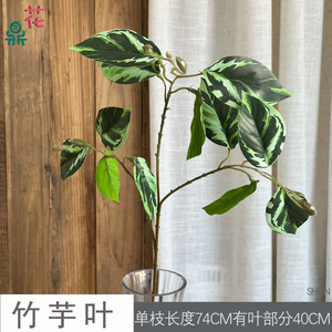 ใบไม้ประดิษฐ์ พลาสติก ตกแต่งบ้าน ตกแต่งร้านอาหาร สไตล์เรียบง่าย - Product Image 5