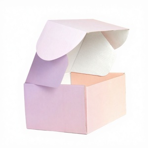 ชุดผลิตภัณฑ์ดูแลผิวแบบกล่องพับได้ กล่องไปรษณีย์กระดาษลูกฟูกสำหรับสั่งซื้อแบบสมัครสมาชิก บรรจุภัณฑ์วัสดุรีไซเคิล บุฟองน้ำ - Product Image 2