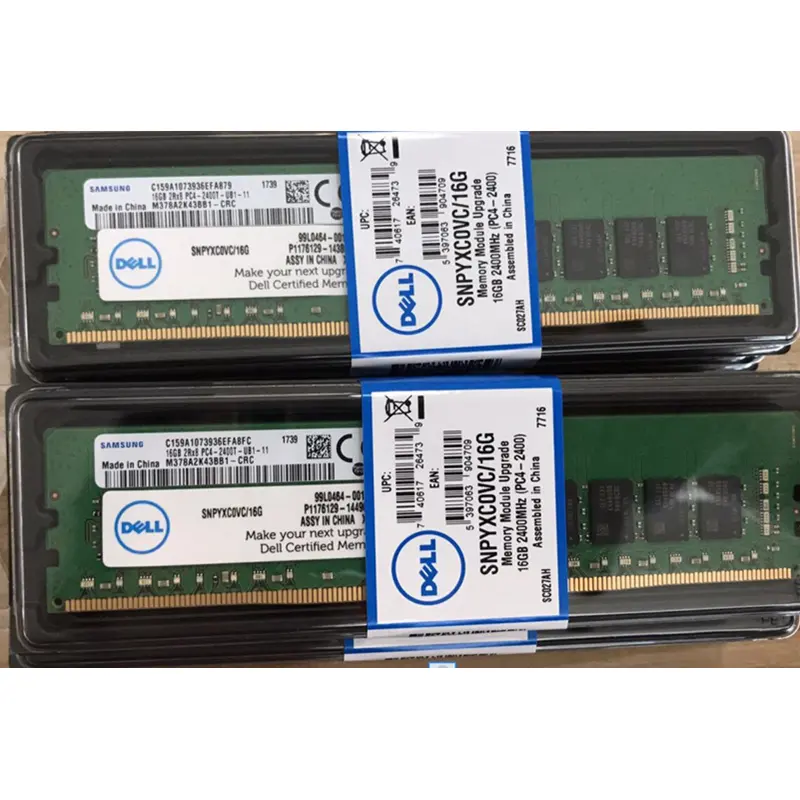 Dell r740 r730 sunucu dell 16GB ram fiyat ddr4 2666MHz bellek