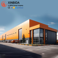 Hangar préfabriqué en structure métallique, abri métallique économique, entrepôt en acier, entrepôt préfabriqué en structure métallique