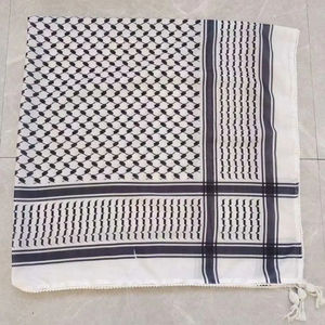 Men Shemagh Keffiyeh <strong>Scarf</strong> Palestinian Yaser <strong>Arafat</strong> Style Keffiyeh Head Neck Original Brand <strong>Scarf</strong> Printed <strong>Scarf</strong> - Product Image 1