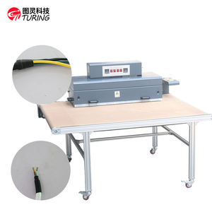 TR-1060PL סוג פתוח רשת teflon הרבה יותר חימום צינור חימום אינפרא אדום-צדדי חום לכווץ מכונת צינור - Product Image 1