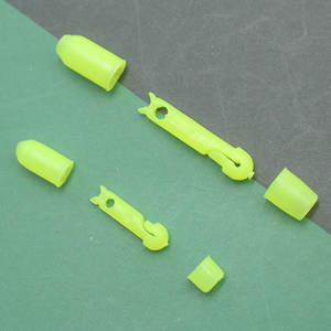 Connecteur élastique de matériel de pêche à la carpe, accessoires pour méthode d'alimentation, marqueur à carpe, matériel de pêche, 20 pièces - Product Image 5