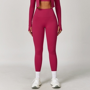 Pantaloni da Corsa da Donna a Vita Alta, Leggings Yoga Modellanti, Traspiranti e Aderenti per Fitness - Product Image 1