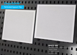 Factory Direct <strong>High</strong> <strong>Quality</strong> China Perforated Suspended <strong>Ceiling</strong> Moisture Resistant 3*3 Mirco Hole Gypsum Board Drywall <strong>Ceiling</strong> - Product Image 5