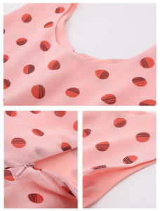 Nouvelle Robe Rose Mignonne pour Enfants Filles, Style Tendance, Robe d'Anniversaire en Dentelle Respirante Coupe A-Line Longueur Midi avec Motif Circulaire - Product Image 5