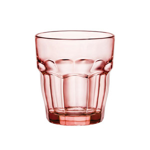 แก้วบาร์สีชมพู Bormioli Rocco Pink Rock ขนาด 27 ซล. แบบทนความร้อน สูง 9.3 ซม. เส้นผ่านศูนย์กลาง 8.4 ซม. - Product Image 1