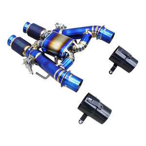 Échappement Catback pour McLaren Artura Spider 3.0T 2023-2025 – Gain de Puissance, Silencieux de Course en Titane avec Valve OEM - Product Image 1