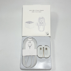 35W PD USB C Fast Charger Set Braided Type C <b>to</b> C Cable EU <b>US</b> <b>UK</b> <b>Plug</b> Wall Charging Adapter For iPhone 16 Series - Product Image 5
