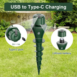 Ngoài trời Pin Sonic mole <span class=keywords><strong>Repeller</strong></span> kiểm soát dịch hại Cổ Phần động vật gặm nhấm răn đe cho vườn gopher Vole <span class=keywords><strong>rat</strong></span> bảo vệ - Product Image 4