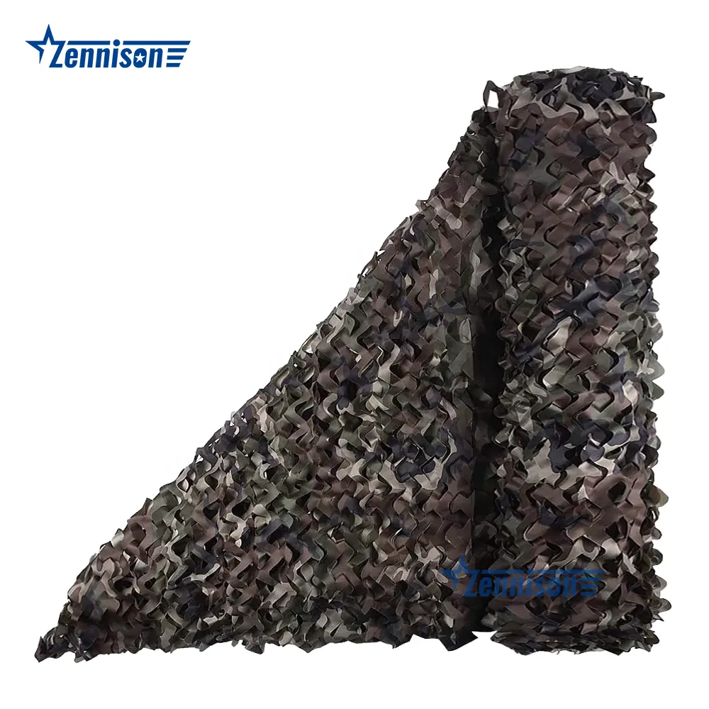 Outdoor Woodland Camouflage Netting Taktisches Camo Net Hide Netting Camping