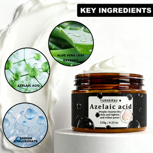 Crème Nettoyante Visage Anti-Points Noirs Marque Blanche – Crème Purifiante Douce pour les Pores, Contrôle du Sébum, <span class=keywords><strong>Hydratante</strong></span> et Apaisante pour Usage Quotidien - Product Image 2