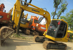 Excavatrice KOMATSU PC60 d'occasion, 95% neuve, d'origine japonaise, avec chenilles hydrauliques, prix compétitif, à vendre, EPA/CE - Product Image 3