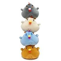 Design créatif Stardew Valley oreiller jouet Poulet en peluche oreiller figurine animal en peluche jouets en peluche pour enfants