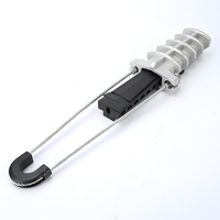 Serre-câble isolé en alliage d'aluminium FO-PAL1000 de type cale pour câblage de 7-11 mm pour système de communication optique