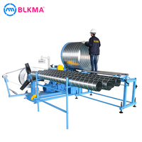 Machine de formage de tubes en spirale BLKMA 621627721301/6 MYT Brand BAL-1500 pour la fabrication de conduits de ventilation CVC
