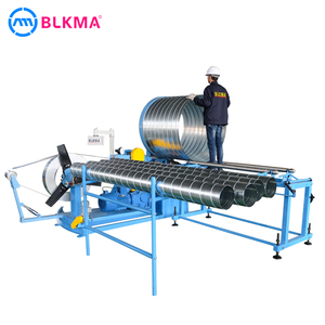 เครื่องขึ้นรูปท่อแบบเกลียว BLKMA 621627721301/6 ยี่ห้อ <span class=keywords><strong>MYT</strong></span> รุ่น BAL-1500 สำหรับงานระบายอากาศ เครื่องทำท่อ HVAC - Product Image 3