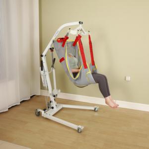 Lève-personne manuel et électrique pliable, équipé d'une écharpe de levage, pour les <span class=keywords><strong>personnes</strong></span> à mobilité réduite, à usage médical. - Product Image 4