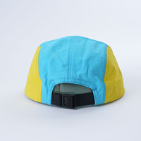 Gorra de Campamento Personalizada de 5 Paneles con Visera Plana, Gorra Deportiva de Nailon con Logo Personalizado, Gorra Ligera para Correr al Aire Libre con Visera Suave