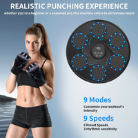 RS Tech Gadgets – Cible de boxe musicale électronique intelligente pour adultes, pour la maison, le fitness, le sport et la réduction du stress