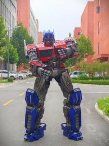 Disfraz de Robot <span class=keywords><strong>Optimus</strong></span> Prime de Alta Calidad, Personalizado, al por Mayor, Realista, para Bailar, Cosplay, Actuaciones en Escenario - Product Image 4