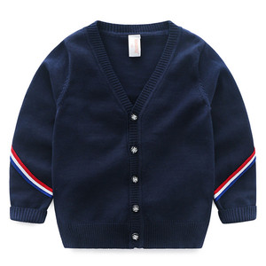 Vêtements en gros pour enfants coréens élégants, pulls pour garçons, provenant d'une usine chinoise - Product Image 2